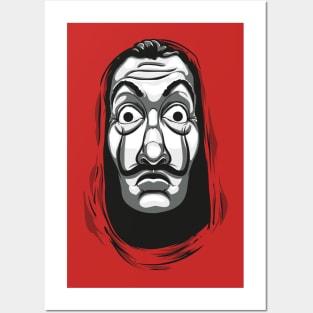 DALI (la casa de papel) Posters and Art